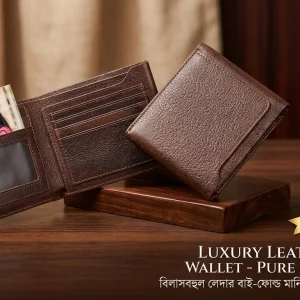 Cow Leather wallet for man