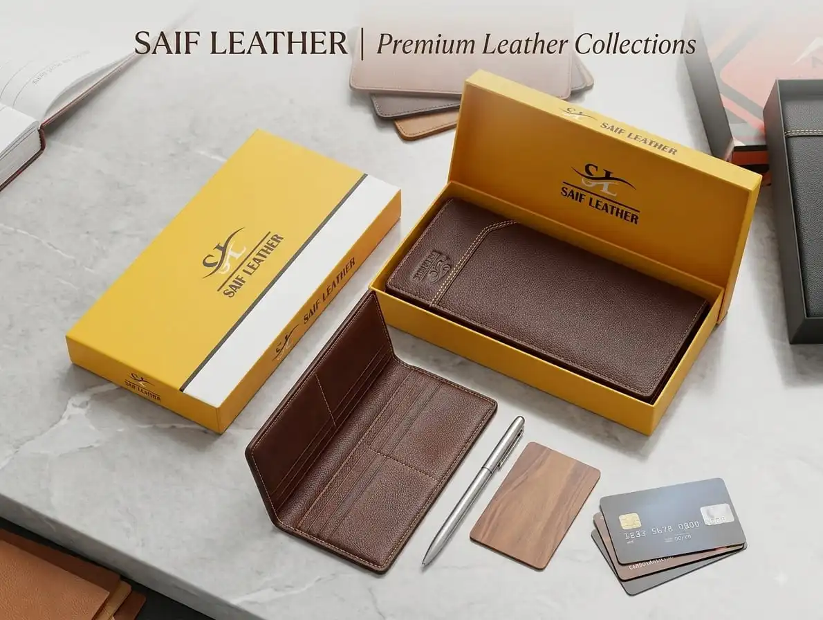 Saif Leather wallet for men